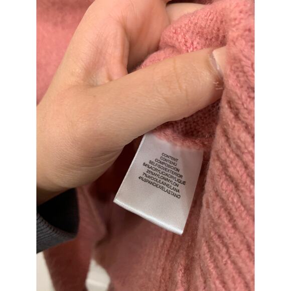 WAYF blush Bow Soft Sweater Size xs NEW - Picture 4 of 5